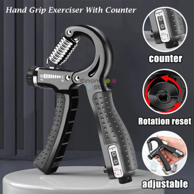 Hand Grip Exerciser With Counter